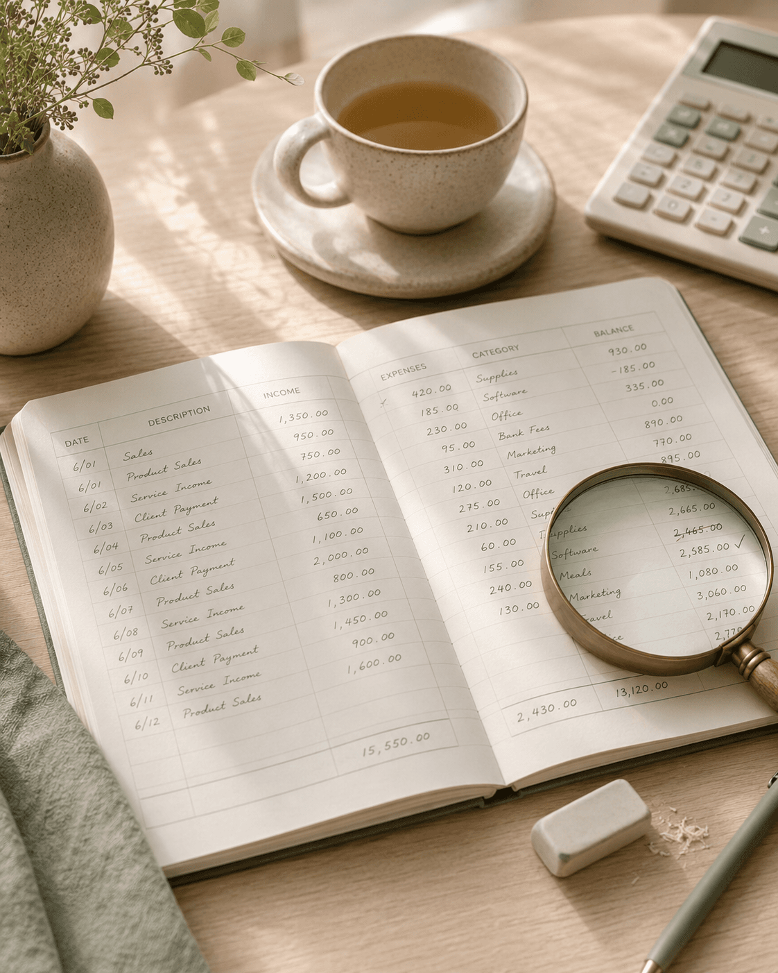 Bookkeeping Error Cleanup